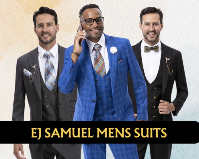 EJ Samuel Mens Suits And Blazers 2025