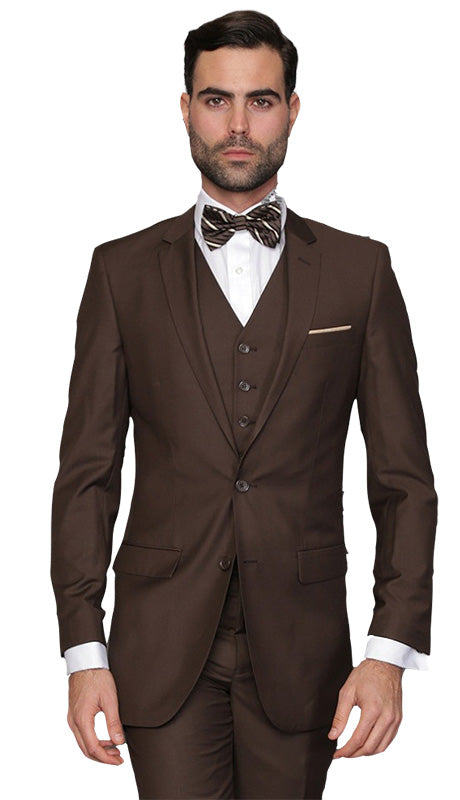 Mens  Suit LORENZO-BRN