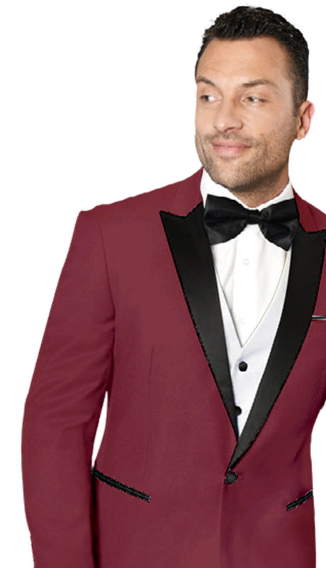 Mens  Suit TUX-PK-BUR