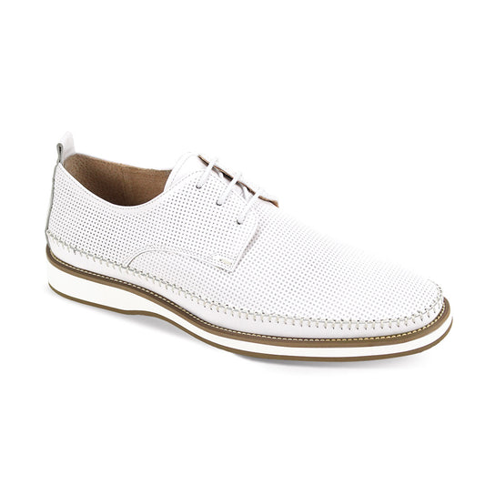 Giovanni Leather Dress Shoes-STAN-WHT