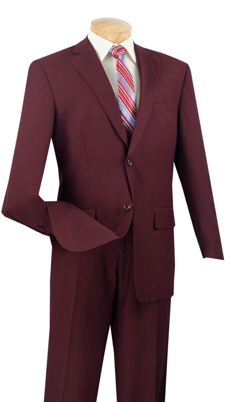Vinci Mens Suit 2LK-1-BUR