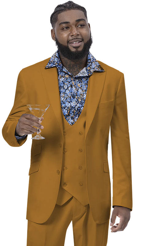 EJ Samuel M2770-GLD Mens Suits