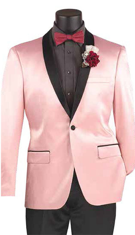 Vinci Mens Sport Coat BST-1-PNK