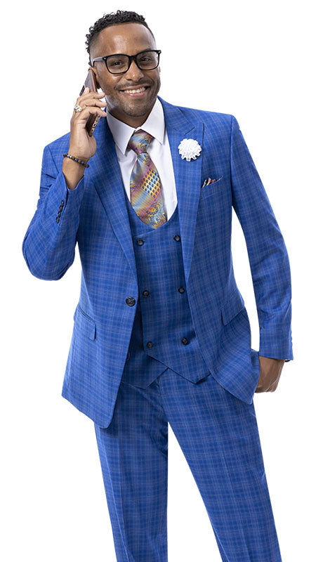 EJ Samuel M2776-RYL Mens Suits