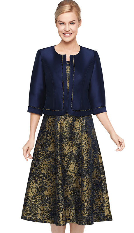 Nina Nischelle 3606-NVY-QO Ladies  Jacket Dress