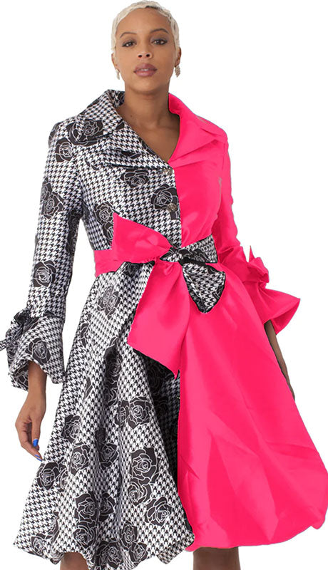 Chancele 9709-FU-CO  Dress