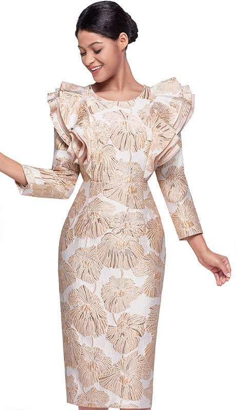 Serafina 6963-YLW  Dress