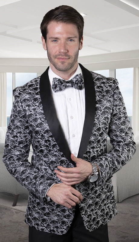 Mens  Suit VJ-140-BK