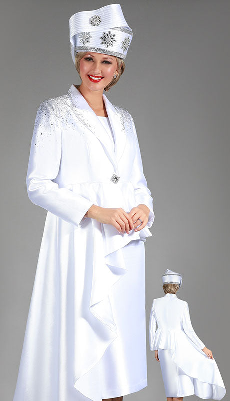Giovanna D1306-WHT  Suit