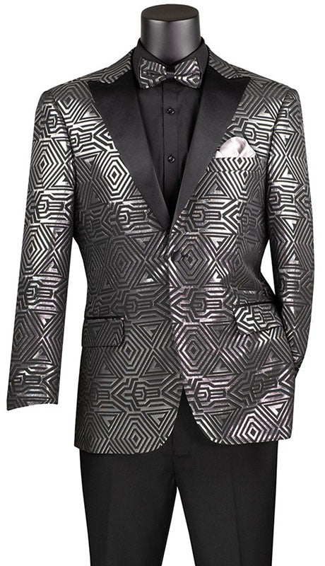Vinci Mens Sport Coat BM-4-SIL