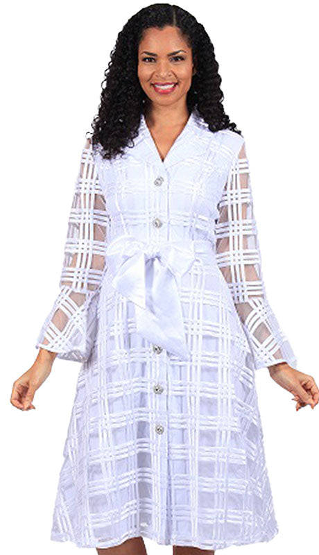 Diana Couture 8657-WHT-CO