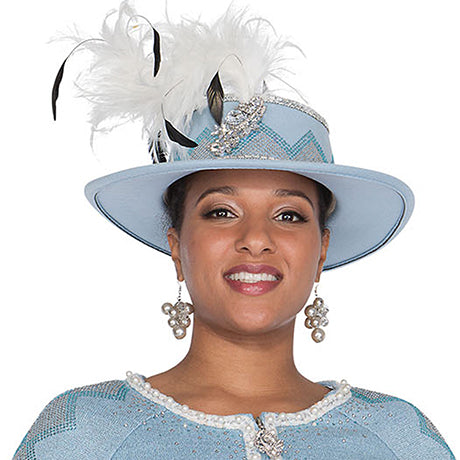 Champagne Italy H5962-LTB-QS  Hat