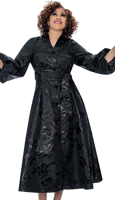 Dorinda Clark Cole 309031-BLK-QS  Dress For Ladies