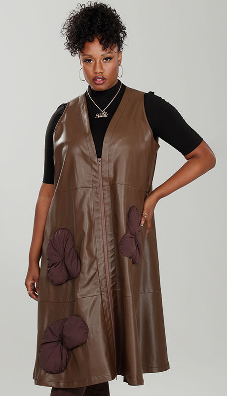Luxe Moda LM223 Vest Dress