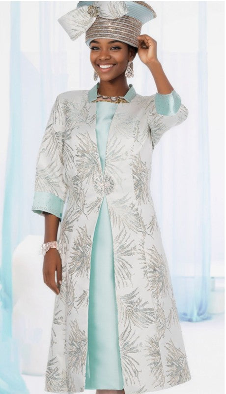 Champagne Italy 5933-GRN  Jacket Dress for Ladies