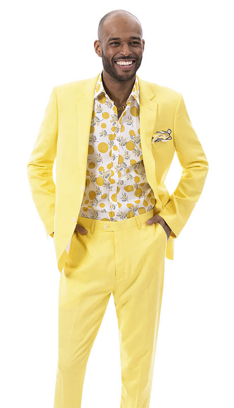 EJ Samuel M2792-YEL Mens Suits