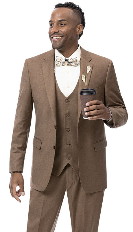 EJ Samuel M18022-BRN Mens Suits