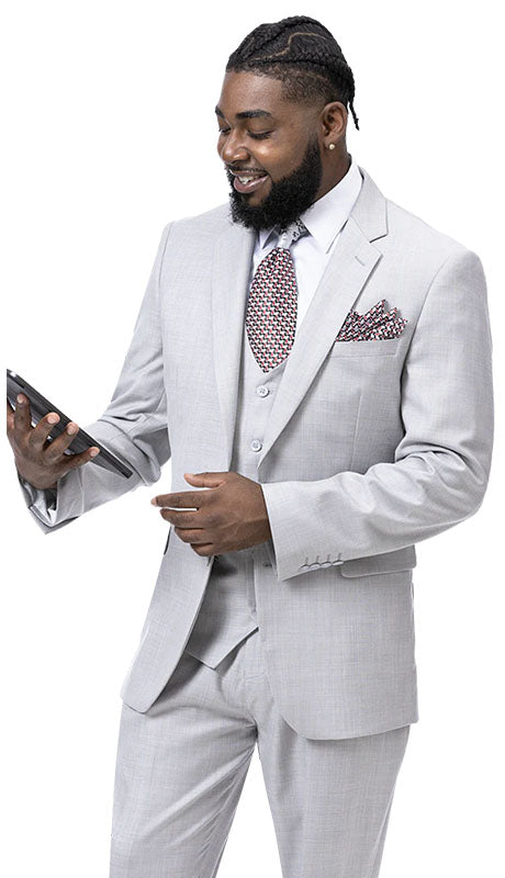 EJ Samuel M18022-GRY Mens Suits