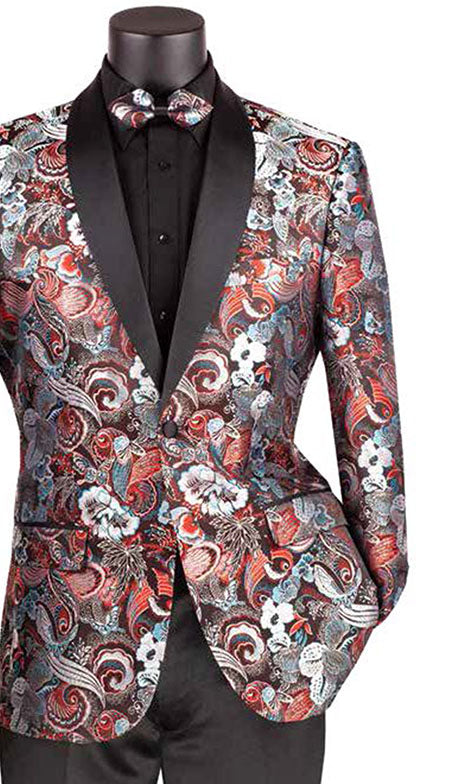 Vinci Mens Sport Coat BM-3-BUR