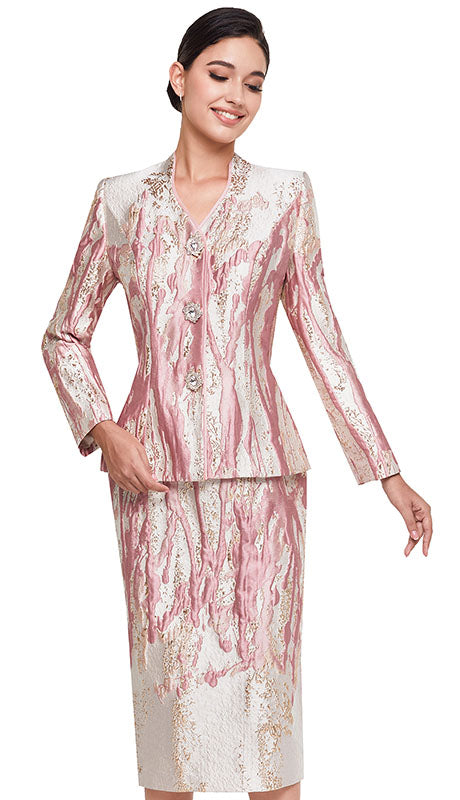 Serafina 4304-MAUVE  Suit