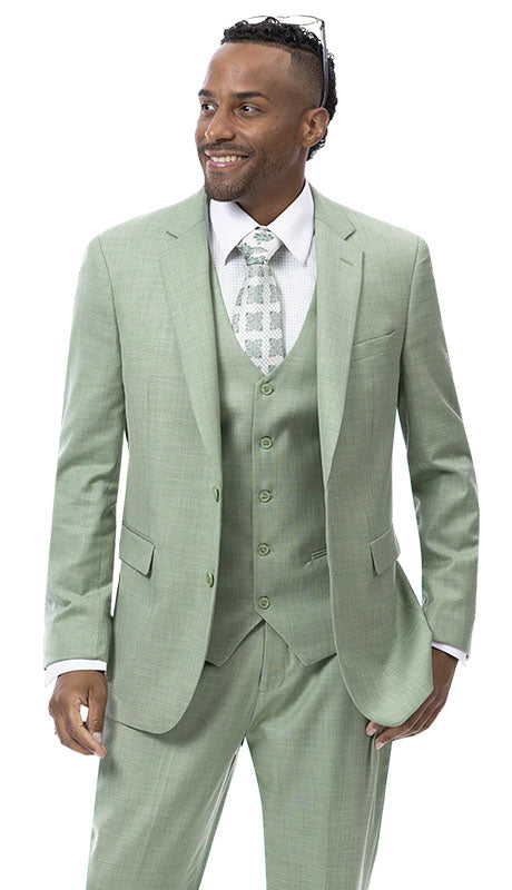 EJ Samuel M18022-MOSS Mens Suits