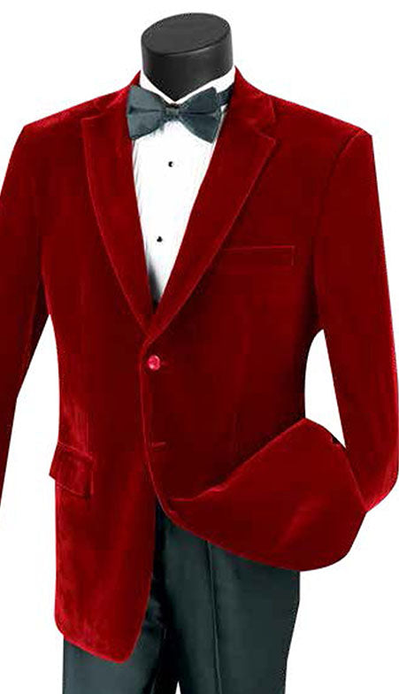 Vinci Mens Sport Coat B-27-RED