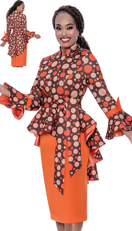 Stellar Looks SL600242-BRW-QO Designer  Suit