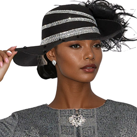 Champagne Italy H5964-BLK-QS  Hat