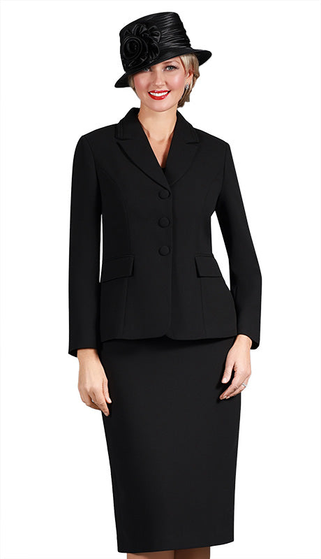 Giovanna S0743-BLK Ladies  Suit
