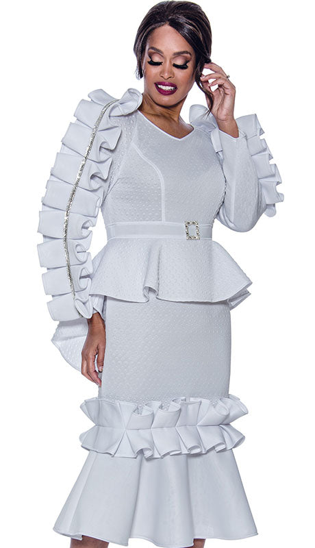 Stellar Looks SL1911-WHT-QS Designer  Suit