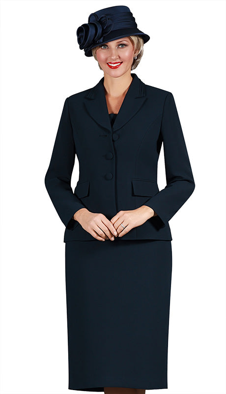 Giovanna S0743-NVY Ladies  Suit