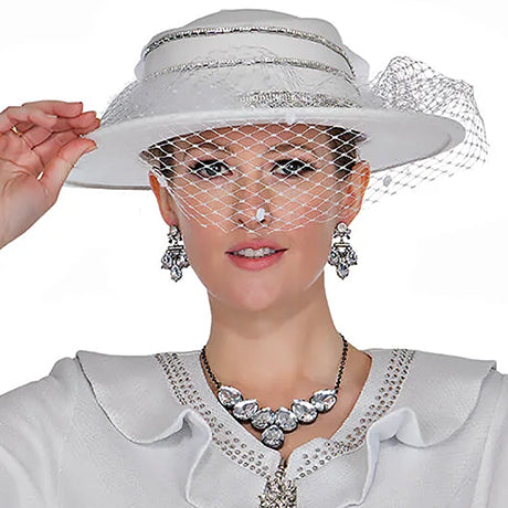 Champagne Italy H5960-WHT-QS  Hat