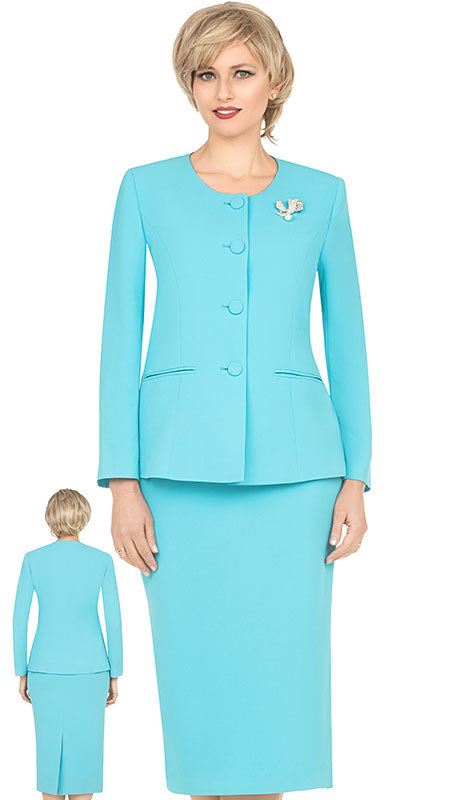 Giovanna S0745-TRQ-QS  Suit