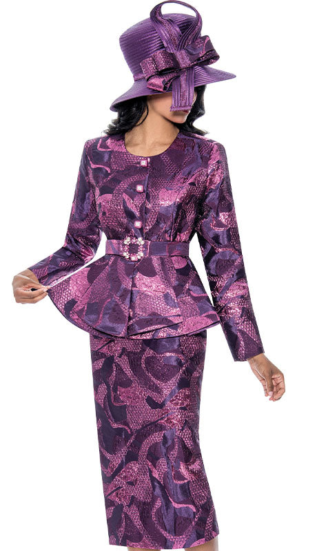 GMI G400792-PUR-QS Ladies  Suit