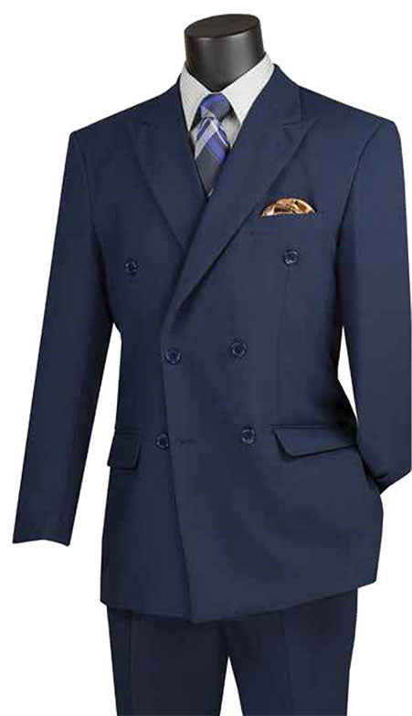 Vinci Mens Suit DPP-NVY