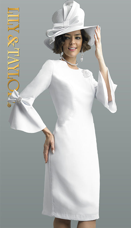 Lily And Taylor 4154-WHT-QO