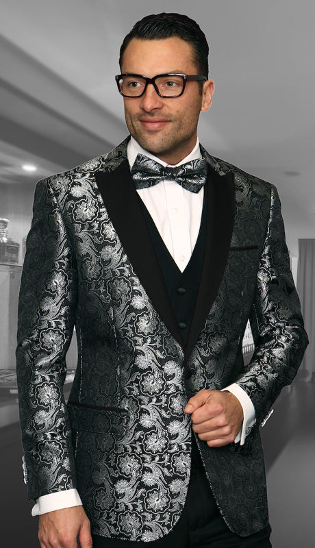 Mens  Suit Bellagio-4-BLK