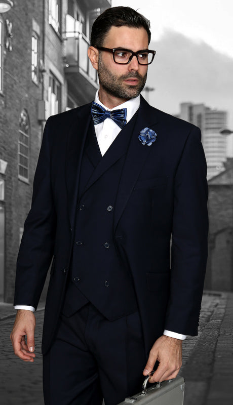 Mens  Suit Messina-NVY