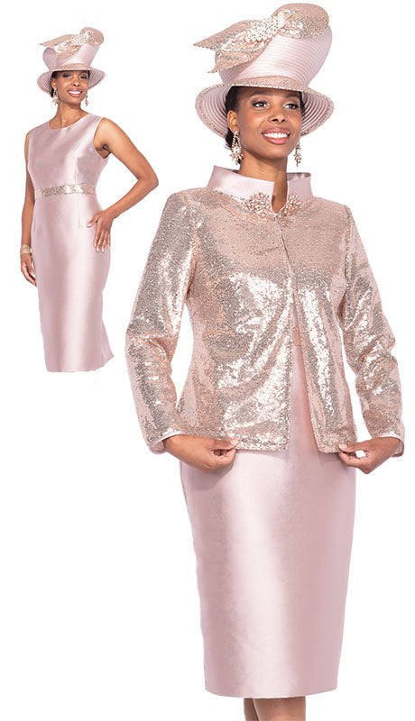 Champagne Italy 5919-CRM  Jacket Dress for Ladies