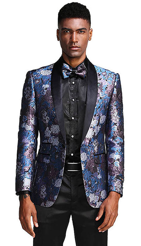 Tazzio Mens Sports Coat MJ290S-ROSE
