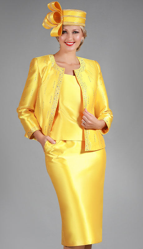 Giovanna G1227-YLW  Suit