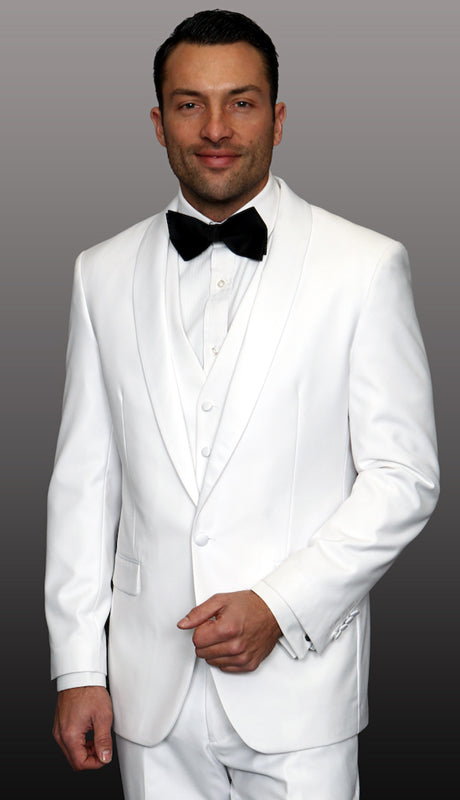 Mens  Suit TUX-SH-WH