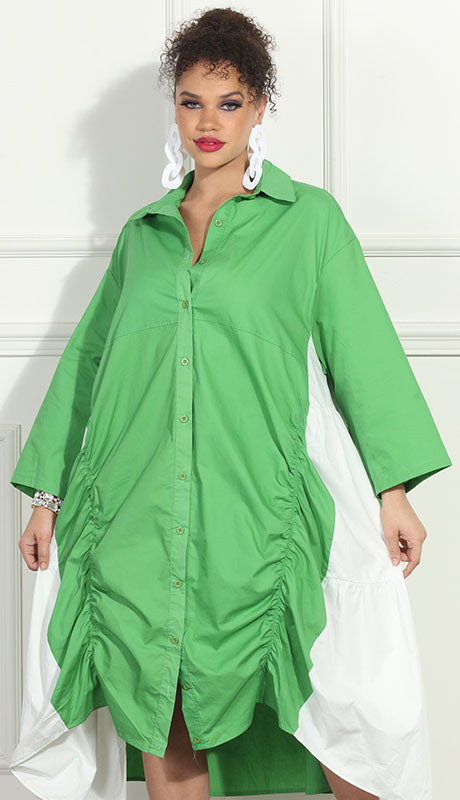 Luxe Moda LM291-GRN Dress