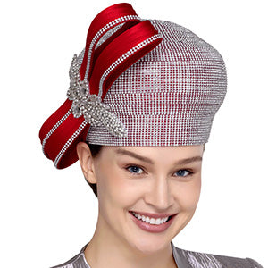 Nina Massini 100H-RED  Hat
