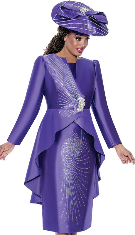 GMI G10212-PUR-QS Ladies  Suit
