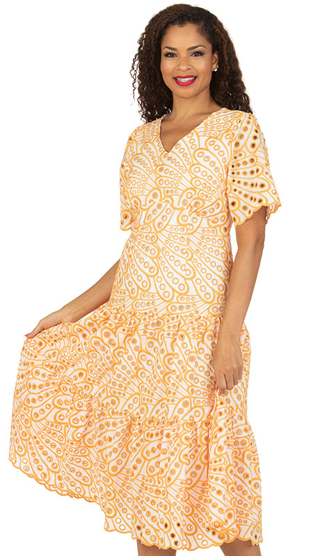 Giovanna D1619-ORG-CO  Dress