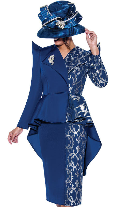 GMI 9912-NVY-QS Ladies  Suit