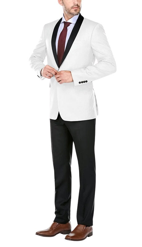 Renoir Mens Tuxedo 201-16-IVORY