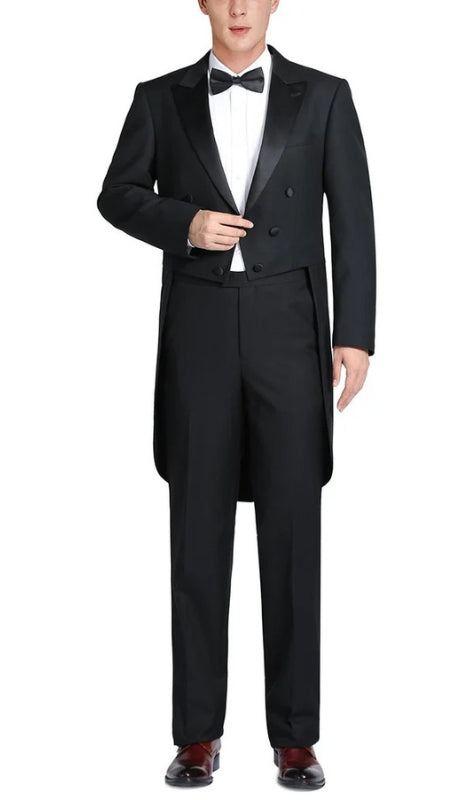 Renoir Mens Tuxedo 201-1FD-BLK