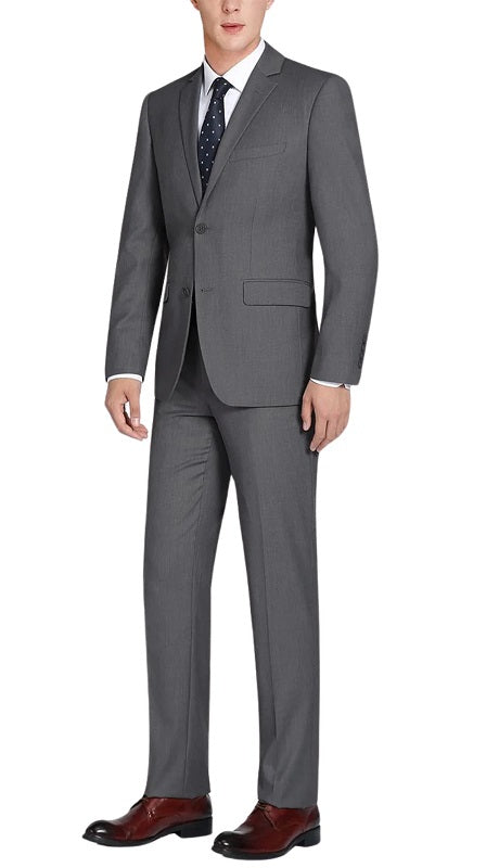 Renoir Mens Suits 202-01-DARK-GRY